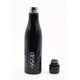 Youp Thermosteel Black Color Bottle - 500 ml