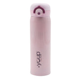 Youp Thermosteel Pink Color Water Bottle - 500 ml