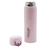 Youp Thermosteel Pink Color Water Bottle - 500 ml