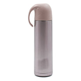 Youp Thermosteel Metallic Pink Color Water Bottle With Handle Containing Cup Cap - 500 ml