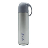 Youp Thermosteel Silver Color Water Bottle With Handle Containing Cup Cap - 500 ml