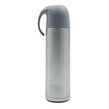 Youp Thermosteel Silver Color Water Bottle With Handle Containing Cup Cap - 500 ml