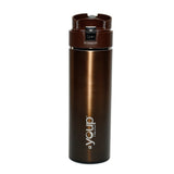 Youp Thermosteel Metallic Brown Color Bottle Miracle - 500 ml