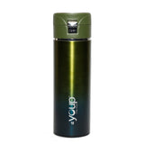 Youp Thermosteel Metallic Green Color Bottle Miracle - 500 ml