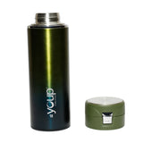 Youp Thermosteel Metallic Green Color Bottle Miracle - 500 ml