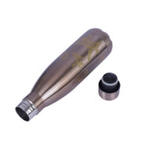 Youp Thermosteel Insulated Double Wall Copper Color Water Bottle Shiny - 500 ml