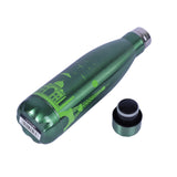 Youp Thermosteel Insulated Double Wall Green Color Water Bottle Shiny - 500 ml