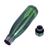 Youp Thermosteel Insulated Double Wall Green Color Water Bottle Shiny - 500 ml