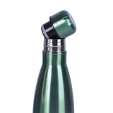 Youp Thermosteel Insulated Double Wall Green Color Water Bottle Shiny - 500 ml