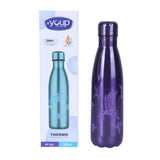 Youp Thermosteel Insulated Double Wall Purple Color Water Bottle Shiny - 500 ml