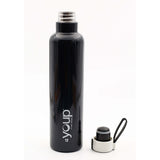 Youp Thermosteel Black Color Bottle - 800 ml