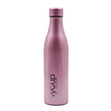 Youp Thermosteel Metallic Pink Color Bottle - 800 ml