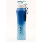Youp Thermosteel Light Blue and Dark Blue Color Water Bottle - 900 ml