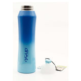 Youp Thermosteel Light Blue and Dark Blue Color Water Bottle - 900 ml