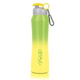 Youp Thermosteel Green and Yellow Color Water Bottle - 900 ml