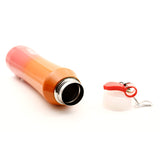 Youp Thermosteel Orange and Red Color Water Bottle - 900 ml