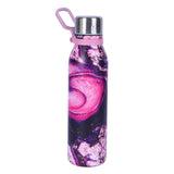 Youp Stainless Steel Pink Water Bottle for Office Gym Travel School Dance Home Refrigerator Water Bottle For Adults Kids Girls Boys - 1000 ml