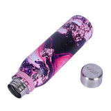 Youp Stainless Steel Pink Water Bottle for Office Gym Travel School Dance Home Refrigerator Water Bottle For Adults Kids Girls Boys - 1000 ml