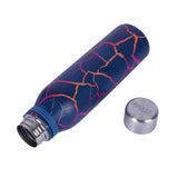 Youp Stainless Steel Purple Water Bottle for Office Gym Travel School Dance Home Refrigerator Water Bottle For Adults Kids Girls Boys - 1000 ml