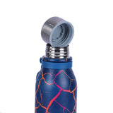 Youp Stainless Steel Purple Water Bottle for Office Gym Travel School Dance Home Refrigerator Water Bottle For Adults Kids Girls Boys - 1000 ml