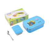 Youp Stainless Steel Blue Color Kids Lunch Box Foodie - 850 ml