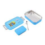 Youp Stainless Steel Blue Color Kids Lunch Box Foodie - 850 ml