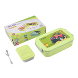 Youp Stainless Steel Green Color Kids Lunch Box Foodie - 850 ml