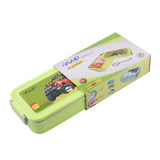 Youp Stainless Steel Green Color Kids Lunch Box Foodie - 850 ml