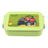Youp Stainless Steel Green Color Kids Lunch Box Foodie - 850 ml
