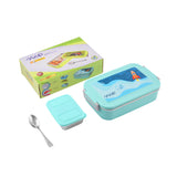 Youp Stainless Steel Spring Green Color Kids Lunch Box Foodie - 850 ml