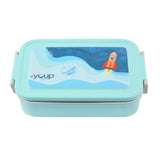 Youp Stainless Steel Spring Green Color Kids Lunch Box Foodie - 850 ml
