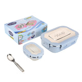 Youp Stainless Steel Grey Color Lunch Box Lunch Time - 750 ml