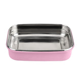 Youp Stainless Steel Pink Color Lunch Box Lunch Time - 750 ml