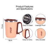 Youp Thermosteel Beige Color Coffee Mug Galaxy - 350 ml