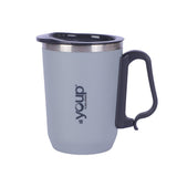 Youp Thermosteel Grey Color Coffee Mug Galaxy - 350 ml
