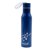 Youp Stainless Steel Blue Color Sports Series Sipper Bottle - 750 ml