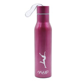 Youp Stainless Steel Pink Color Sports Series Sipper Bottle - 750 ml