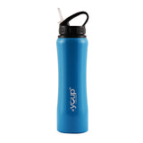 Youp Stainless Steel Blue Color Sports Series Sipper Bottle Hyper - 900 ml