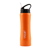 Youp Stainless Steel Orange Color Sports Series Sipper Bottle Hyper - 900 ml