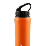 Youp Stainless Steel Orange Color Sports Series Sipper Bottle Hyper - 900 ml