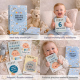 Baby boy milestone cards- Pack of 24