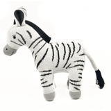 Zebra Plush Toy for Kids – Snuggly Knitted Cotton Soft Toy