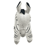 Zebra Plush Toy for Kids – Snuggly Knitted Cotton Soft Toy