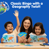Kids World Bingo Geography Game for Kids