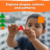 Blocks Geometric Shapes Puzzles for Toddlers