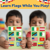 Kids Flag Frenzy Card Game for Kids