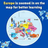 Traveller Kids Hop Around The World - Giant World Map Game