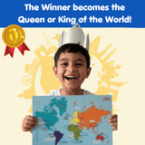 Kids World Bingo Geography Game for Kids