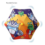 Aliens Space theme, Canopy Shape Umbrella for Kids