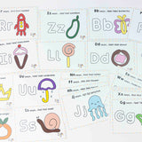 Alphabet Clay Activity Mats - Phonic Activity for Kids